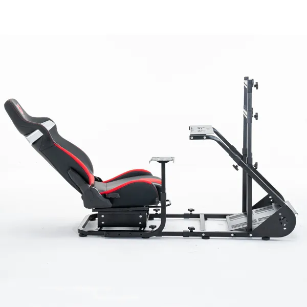 Enhanced And Stable Racing Wheel Cockpit, Compatible With Fanatec, PXN, Thrustmaster, And Logitech Adjustable Driving Simulators, Excluding Handbrake, Pedals, And Monitor--Not Support Self-pick Up