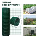 PVC Coated Steel Chicken Rabbit Mesh Fencing Wire Garden Galvanized Fence Border