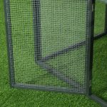 Wooden Chicken Coop, Hen House Outdoor With Run Nesting Box, Asphalt Roof, Removable Tray, Multiple Packages Shipped. Please Pay Attention To The Dimensions And Weight In The Details.