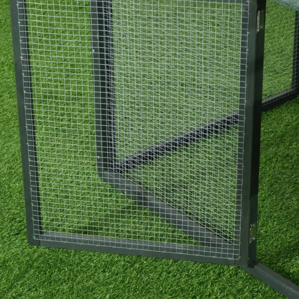 Wooden Chicken Coop, Hen House Outdoor With Run Nesting Box, Asphalt Roof, Removable Tray, Multiple Packages Shipped. Please Pay Attention To The Dimensions And Weight In The Details.
