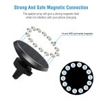 1Pc Magnetic  Qi Wireless Car Charger Car Phone Charger For IOS Phone XS MAX XR Galaxy S10 S9 Tablet GPS Device