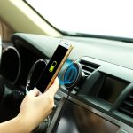 1Pc Magnetic  Qi Wireless Car Charger Car Phone Charger For IOS Phone XS MAX XR Galaxy S10 S9 Tablet GPS Device