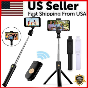 Selfie Stick Tripod Remote Desktop Stand Cell Phone Holder For    US