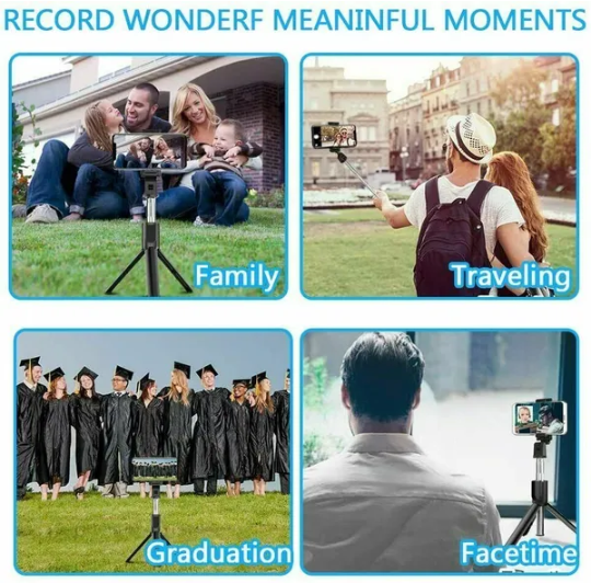 Selfie Stick Tripod Remote Desktop Stand Cell Phone Holder For US