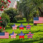 8Pcs 4th Of July Yard Signs