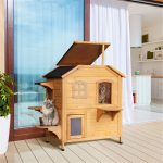 Wooden Cat House