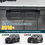 Side Steps For 2018 Wrangler JL 2 Doors Rubicon Only With OEM Rock Rails