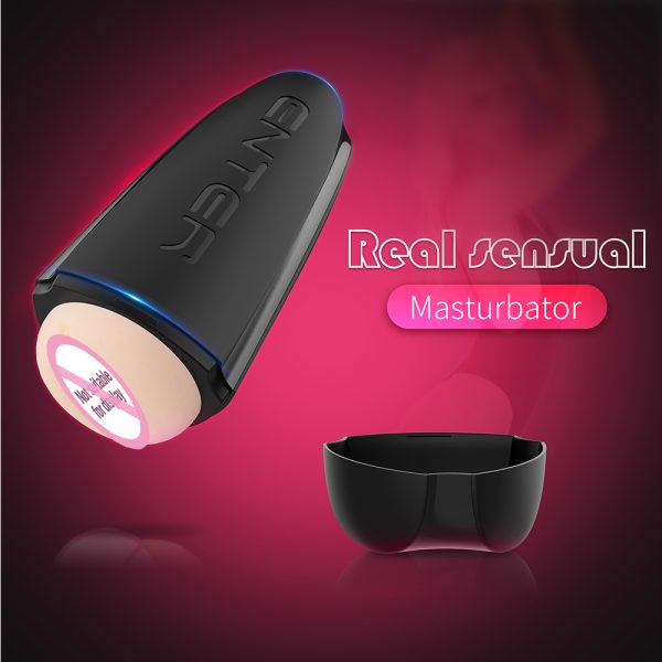 Main Squeeze - Stella Barey - Squeeze Plate For Precise Pressure - Twist End Cap To Control Suction - Discreet Premium Stroker - Vagina, Vanilla, For Adults Only