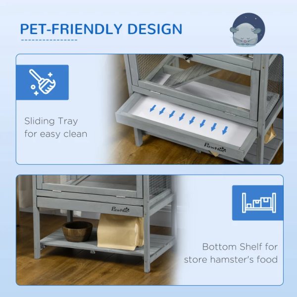 5-Tier Hamster Cage Mice Habitat Rat Habitat With Openable Top