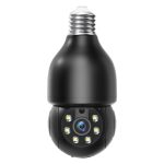 3MP Ptz E27 Socket Bulb Camera 360 Degree Cmos Sensor Network Camera Cctv Security Light Bulb Camera