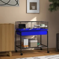 Two-Story Small Animal Cage Removable From Stand