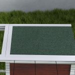 59" Wooden Outdoor Rabbit Hutch Playpen Tortoise House Habitat with Run and Enclosed Cover