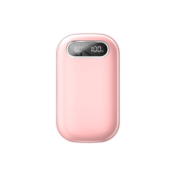 Large Capacity Double-sided Heating Digital Display USB Charging Portable Hand Warmer
