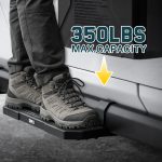 Side Steps For 2018 Wrangler JL 2 Doors Rubicon Only With OEM Rock Rails