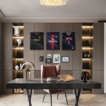 Equipped With A Straight Wooden Hanger And A Black Wooden Souvenir Storage Box