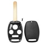 2Pcs Keyless Entry Remote Shell Case Fit For Accord 2008-2012 Car Key Fob Pad Replacement N5F-S0084A N5F-A05TAA With Uncut Blade