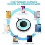 Fast Wireless Charger Pad  Universal High Speed Wireless Charging Station For Smartphones