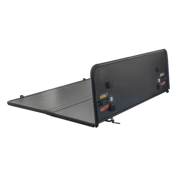 Tri-Fold 5 FT Hard Truck Bed Tonneau Cover For T Oyota 2016-2023 Tacoma W Lamp--A86315-89M42404S