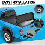 3-Fold 6FT Bed Tonneau Cover For Chevrolet 04-12 Colorado GMC 04-12 Canyon 290--A86315-2020401M32210YS