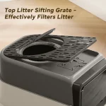2026 Top-Rated Cat Litter Box, Pull-Out Drawer, No Scoop Needed, Fits Modern Home Decor