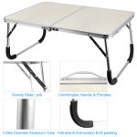 1Pc Foldable Laptop Table Notebook Bed Desk Breakfast Reading Writing Lap Tray For Sofa Couch Floor Dormitory