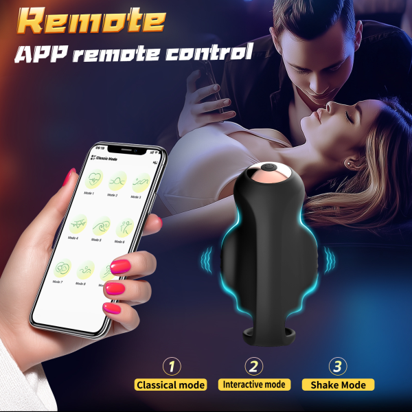Male Sex Toy Penis Vibrator - Male Masturbation Device Suitable For Adult Men's Toys For Penis Training, It Can Be Controlled Via An App, Male Vibrator Adult Sex Toy Game Set