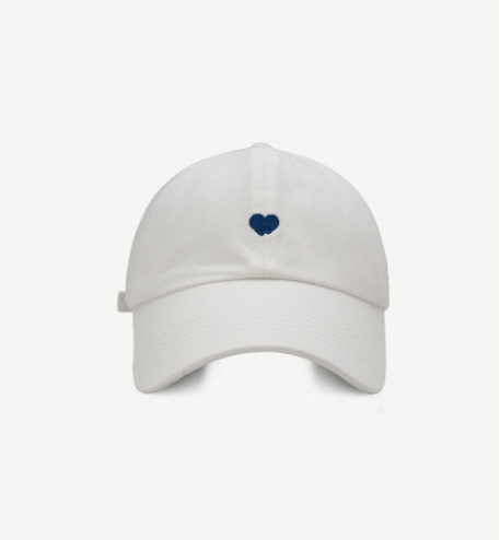 Preppy Style Love Embroidery Ponytail Half Topless Hat