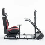 Enhanced And Stable Racing Wheel Cockpit, Compatible With Fanatec, PXN, Thrustmaster, And Logitech Adjustable Driving Simulators, Excluding Handbrake, Pedals, And Monitor--Not Support Self-pick Up