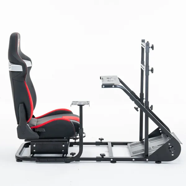 Enhanced And Stable Racing Wheel Cockpit, Compatible With Fanatec, PXN, Thrustmaster, And Logitech Adjustable Driving Simulators, Excluding Handbrake, Pedals, And Monitor--Not Support Self-pick Up