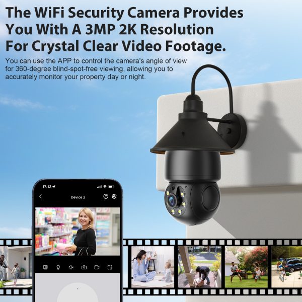 3MP Ptz E27 Socket Bulb Camera 360 Degree Cmos Sensor Network Camera Cctv Security Light Bulb Camera