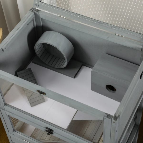 5-Tier Hamster Cage Mice Habitat Rat Habitat With Openable Top