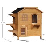 Wooden Cat House