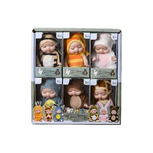 Set Of 6 Princess Dolls In A Gift Box The Perfect Birthday, Holiday, Christmas, Or Halloween Gift For Girls