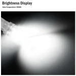 20Pcs LED Car Light Bulbs T10 2323SMD 6500K White Auto Lamps Replacement For Dome Map Door Trunk Signal License Plate
