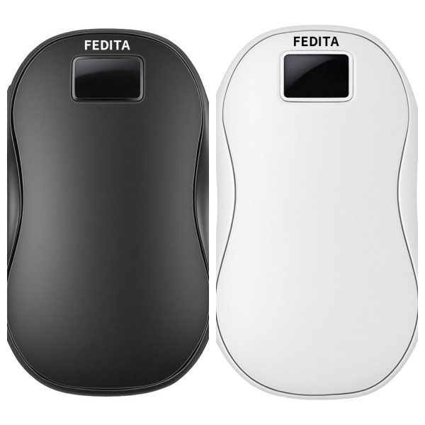 Large Capacity Double-sided Heating Digital Display USB Charging Portable Hand Warmer