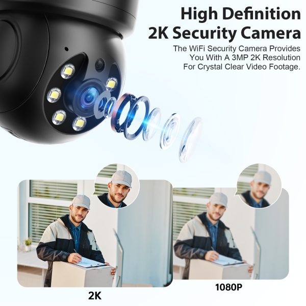 3MP Ptz E27 Socket Bulb Camera 360 Degree Cmos Sensor Network Camera Cctv Security Light Bulb Camera