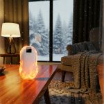 Large Capacity Double-sided Heating Digital Display USB Charging Portable Hand Warmer
