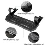 Side Steps For 2018 Wrangler JL 2 Doors Rubicon Only With OEM Rock Rails