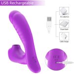 Sex Vibrator Toy, G-spot Vibrator With 10 Vibration Modes And 10 Suction Modes, Couple Vibrator, Vibrator For G-spot Stimulation, Adult Sex Toy For Women Or Couples