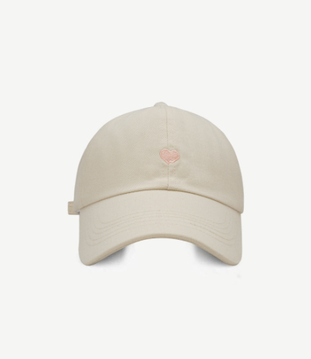 Preppy Style Love Embroidery Ponytail Half Topless Hat