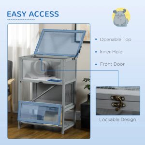 5-Tier Hamster Cage Mice Habitat Rat Habitat With Openable Top