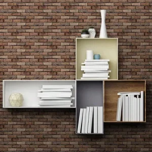 10 Pack 3D Brick Wall Stickers 3D Wall Panels Peel And Stick White Brick Wallpaper PE Foam Self Adhesive Wallpaper Removable And Waterproof Art Wall Tiles For Bedroom Living Room Background Decor