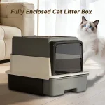 2026 Top-Rated Cat Litter Box, Pull-Out Drawer, No Scoop Needed, Fits Modern Home Decor