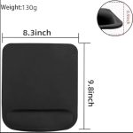 Ergonomic Mouse Pad With Wrist Support Comfort Memory Foam Mousepad For Office & Gaming