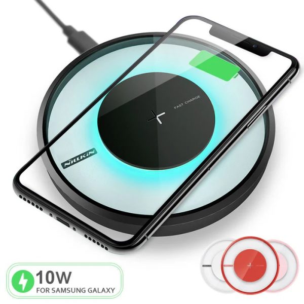 Fast Wireless Charger Pad  Universal High Speed Wireless Charging Station For Smartphones