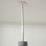 100" Cat Tree Height Adjustable Floor-to-Ceiling 4-Tier Kitty Climbing Activity Center Condo Cat Toy with Scratching Post Hanging Balls Play Rest Post Pet Furniture Grey