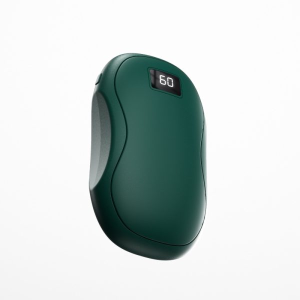 Large Capacity Double-sided Heating Digital Display USB Charging Portable Hand Warmer