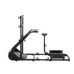 Enhanced And Stable Racing Wheel Cockpit, Compatible With Fanatec, PXN, Thrustmaster, And Logitech Adjustable Driving Simulators, Excluding Handbrake, Pedals, And Monitor -No Self Pick Up