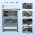 5-Tier Hamster Cage Mice Habitat Rat Habitat With Openable Top