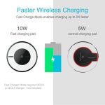Fast Wireless Charger Pad  Universal High Speed Wireless Charging Station For Smartphones